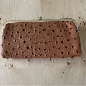 G.I.L.I Exotic Clutch Wallet -
Natural Ostrich